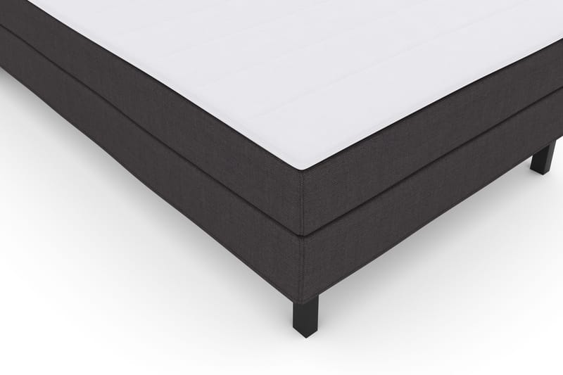 Select No 2 Komplet Sengepakke 120x200 - Mørkegrå/Sort - Møbler - Senge - Kontinentalsenge