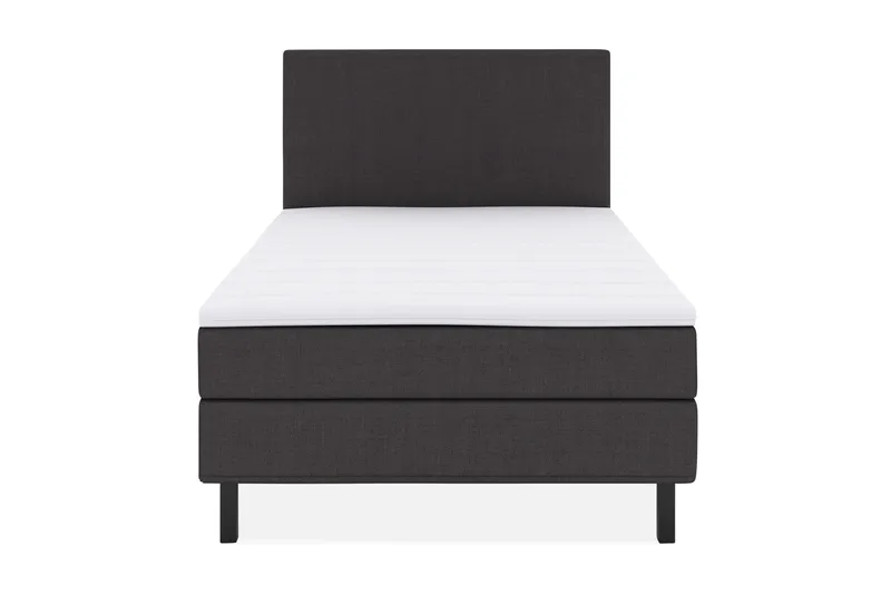 Select No 2 Komplet Sengepakke 120x200 - Mørkegrå/Sort - Møbler - Senge - Kontinentalsenge