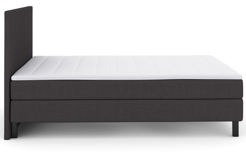 Select No 2 Komplet Sengepakke 140x200 - Mørkegrå/Sort - Møbler - Senge - Komplet sengepakke