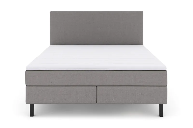 Select No 2 Komplet Sengepakke 160x200, Lysegrå/Sort