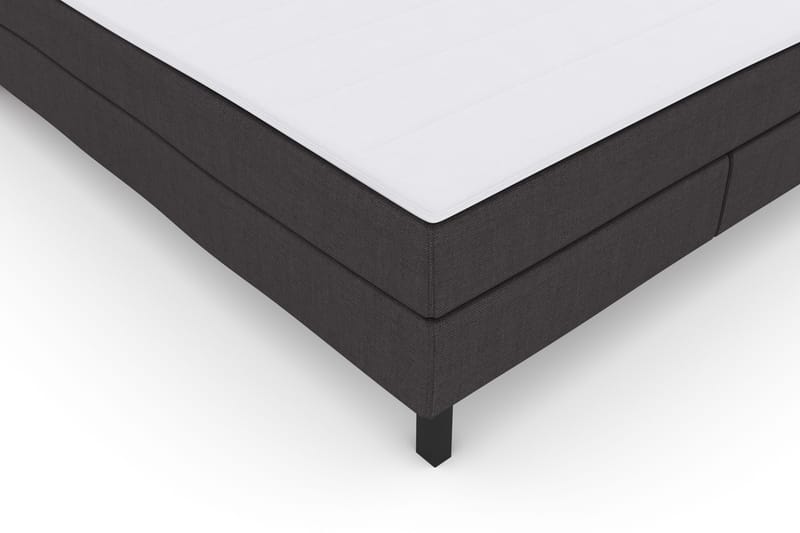 Select No 2 Komplet Sengepakke 160x200 - Mørkegrå/Sort - Møbler - Senge - Kontinentalsenge
