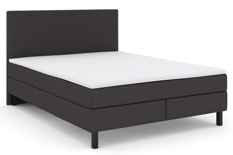 Select No 2 Komplet Sengepakke 160x200 - Mørkegrå/Sort - Møbler - Senge - Komplet sengepakke