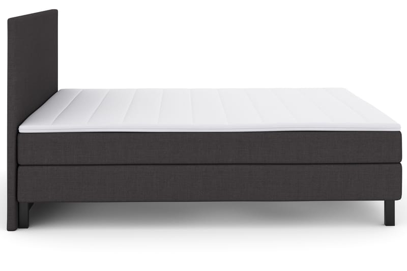 Select No 2 Komplet Sengepakke 160x200 - Mørkegrå/Sort - Møbler - Senge - Komplet sengepakke