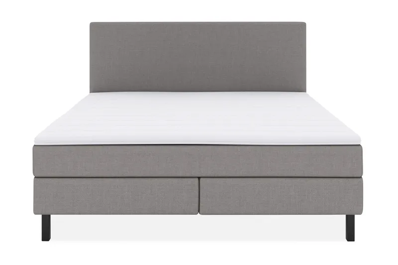 Select No 2 Komplet Sengepakke 180x200, Lysegrå/Sort