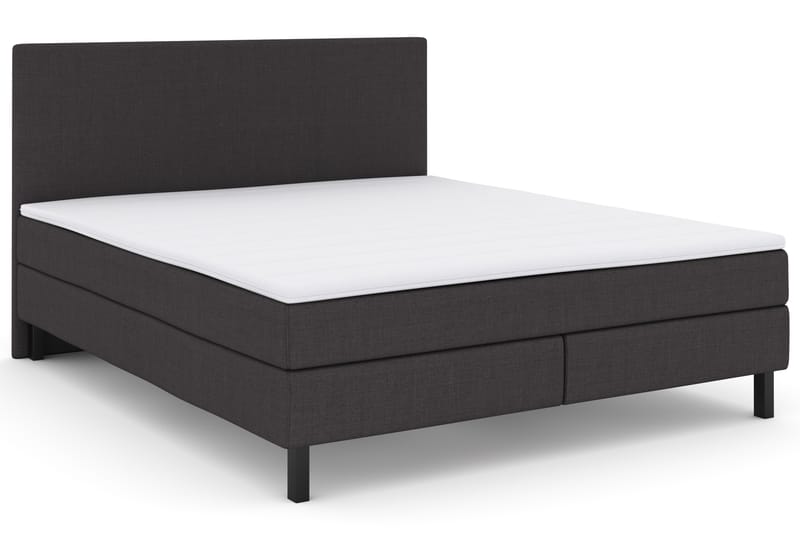 Select No 2 Komplet Sengepakke 180x200 - Mørkegrå/Sort - Møbler - Senge - Komplet sengepakke