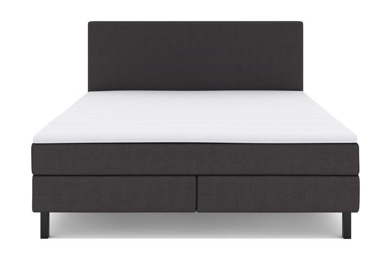 Select No 2 Komplet Sengepakke 180x200, Mørkegrå/Sort