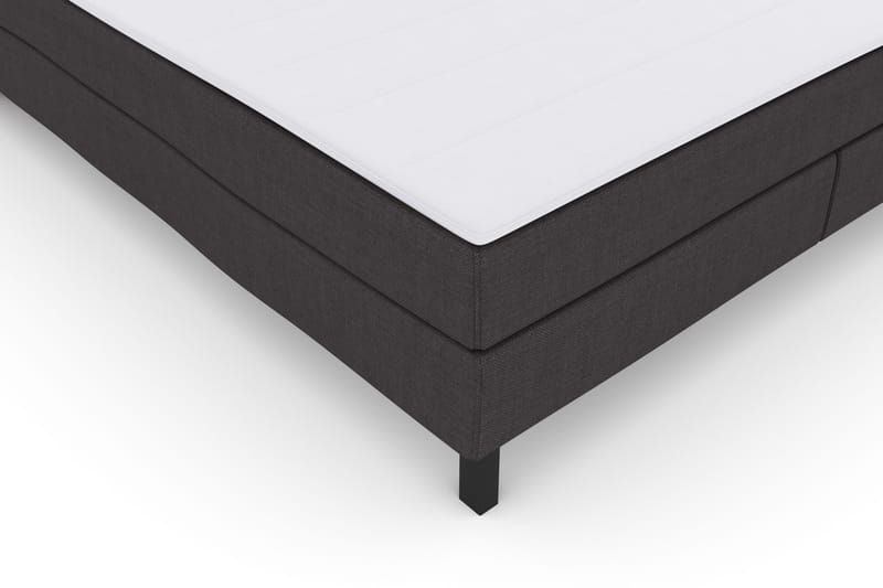 Select No 2 Komplet Sengepakke 180x200 - Mørkegrå/Sort - Møbler - Senge - Kontinentalsenge