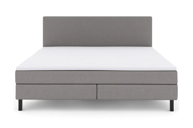 Select No 2 Komplet Sengepakke 210x210, Lysegrå/Sort