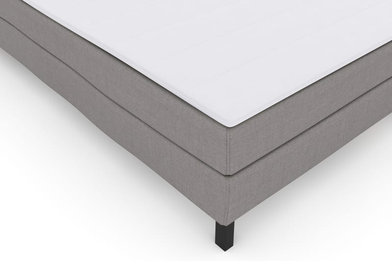 Select No 2 Komplet Sengepakke 210x210 - Lysegrå/Sort - Møbler - Senge - Komplet sengepakke