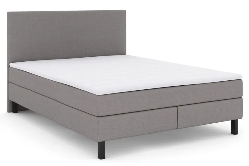 Select No 2 Kontinentalseng 160x200 - lysegrå - Møbler - Senge - Kontinentalsenge