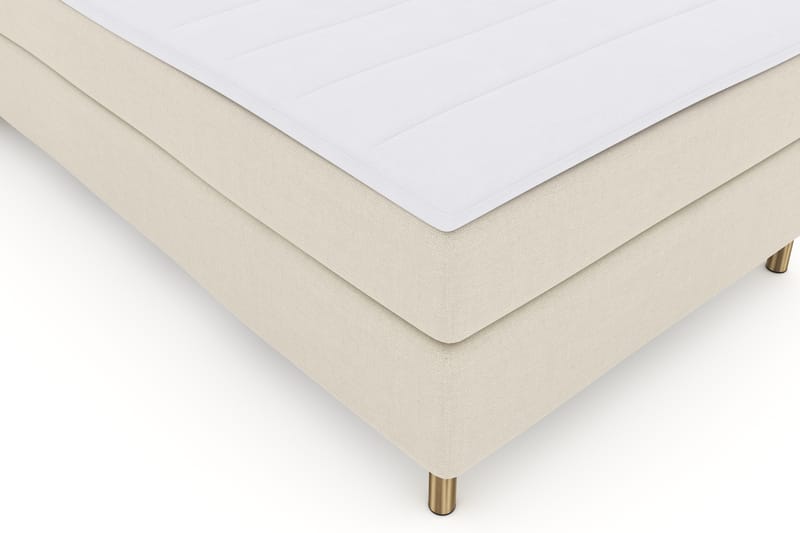 Select No 3 Komplet Sengepakke 120x200 Fast - Beige/Kobber - Møbler - Senge - Komplet sengepakke