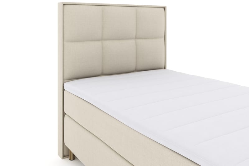 Select No 3 Komplet Sengepakke 120x200 Fast - Beige/Kobber - Møbler - Senge - Kontinentalsenge