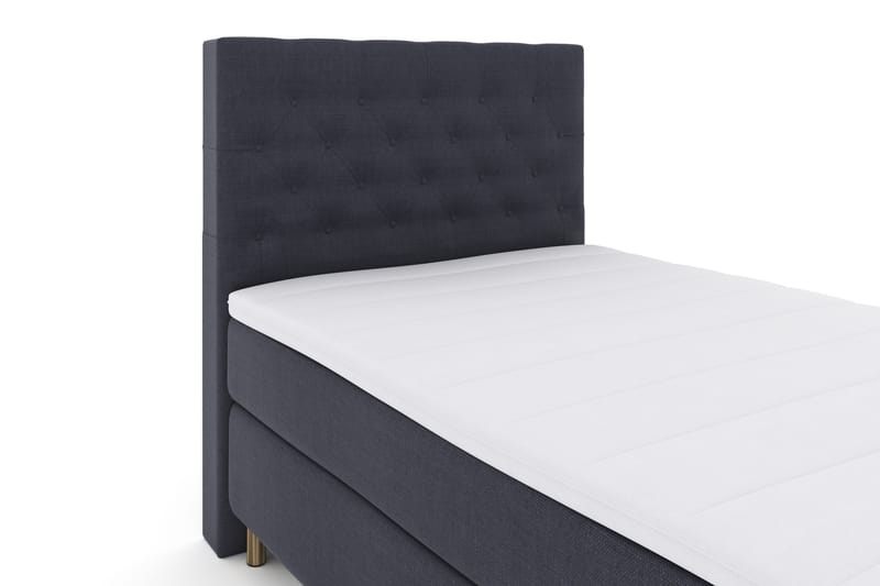 Select No 3 Komplet Sengepakke 120x200 Fast - Blå/Kobber - Møbler - Senge - Komplet sengepakke