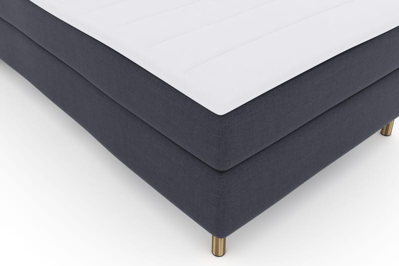 Select No 3 Komplet Sengepakke 120x200 Fast - Blå/Kobber - Møbler - Senge - Kontinentalsenge