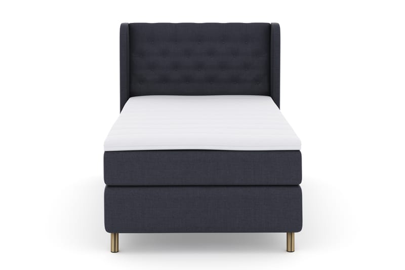 Select No 3 Komplet Sengepakke 120x200 Fast - Blå/Kobber - Møbler - Senge - Komplet sengepakke