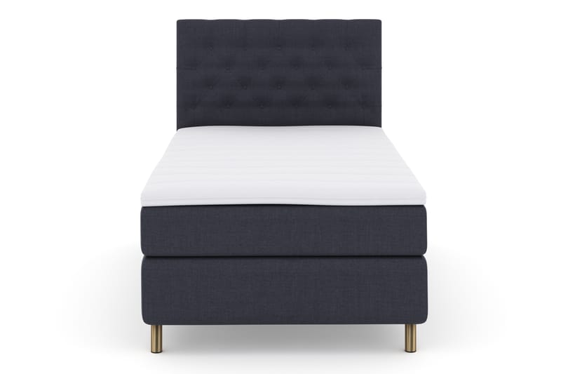 Select No 3 Komplet Sengepakke 120x200 Fast - Blå/Kobber - Møbler - Senge - Komplet sengepakke