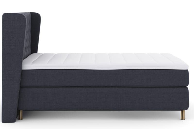 Select No 3 Komplet Sengepakke 120x200 Fast - Blå/Kobber - Møbler - Senge - Komplet sengepakke