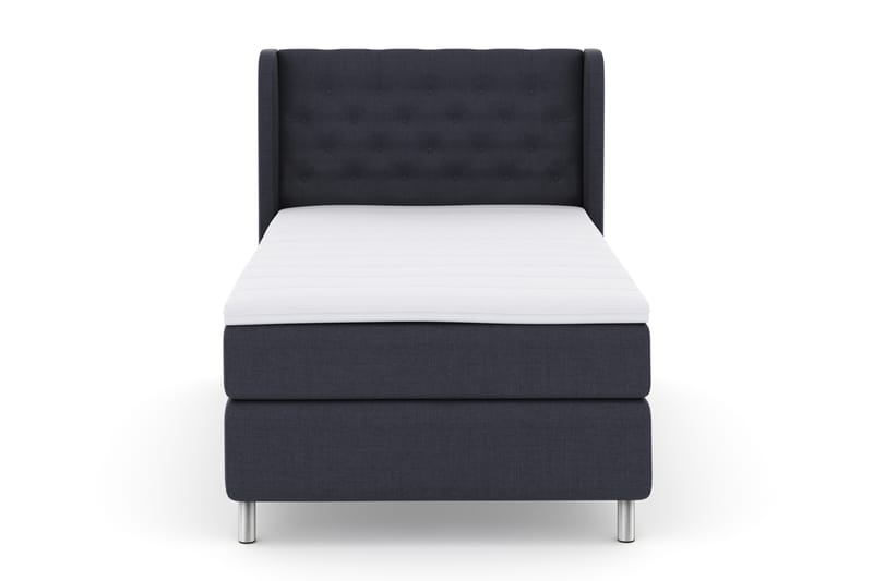 Select No 3 Komplet Sengepakke 120x200 Fast - Blå/Metal - Møbler - Senge - Komplet sengepakke