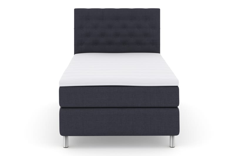 Select No 3 Komplet Sengepakke 120x200 Fast - Blå/Metal - Møbler - Senge - Komplet sengepakke