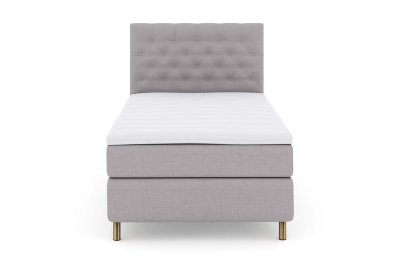 Select No 3 Komplet Sengepakke 120x200 Fast, Lysegrå/Kobber