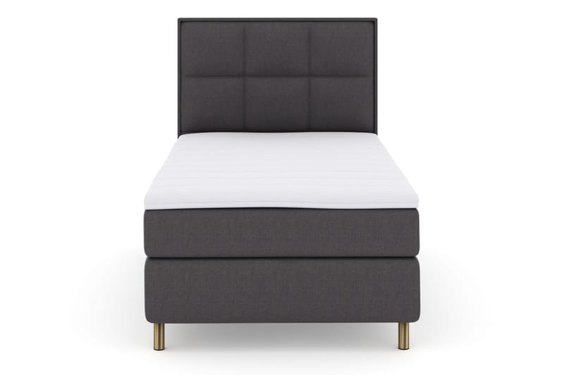 Select No 3 Komplet Sengepakke 120x200 Fast, Mørkegrå/Kobber