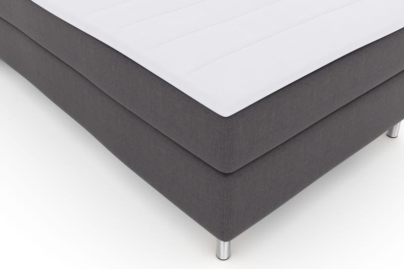 Select No 3 Komplet Sengepakke 120x200 Fast - Mørkegrå/Metal - Møbler - Senge - Kontinentalsenge