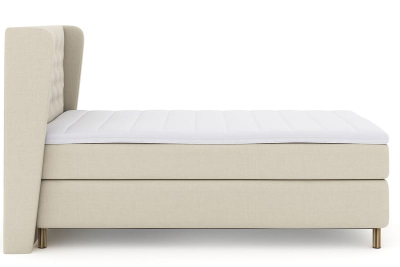 Select No 3 Komplet Sengepakke 120x200 Medium - Beige/Kobber - Møbler - Senge - Kontinentalsenge