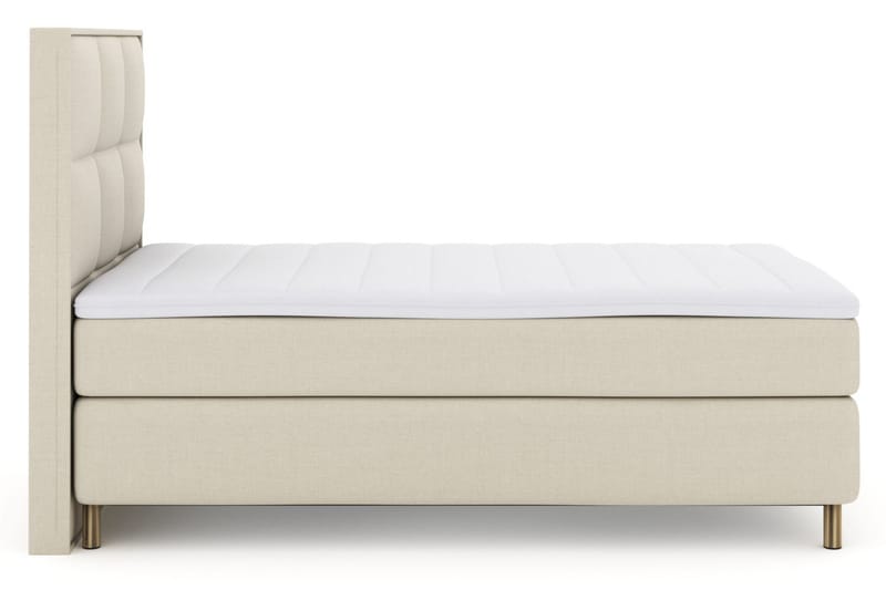 Select No 3 Komplet Sengepakke 120x200 Medium - Beige/Kobber - Møbler - Senge - Kontinentalsenge