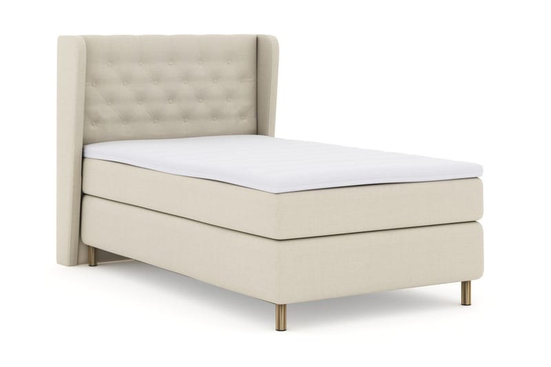 Select No 3 Komplet Sengepakke 120x200 Medium - Beige/Kobber - Møbler - Senge - Kontinentalsenge