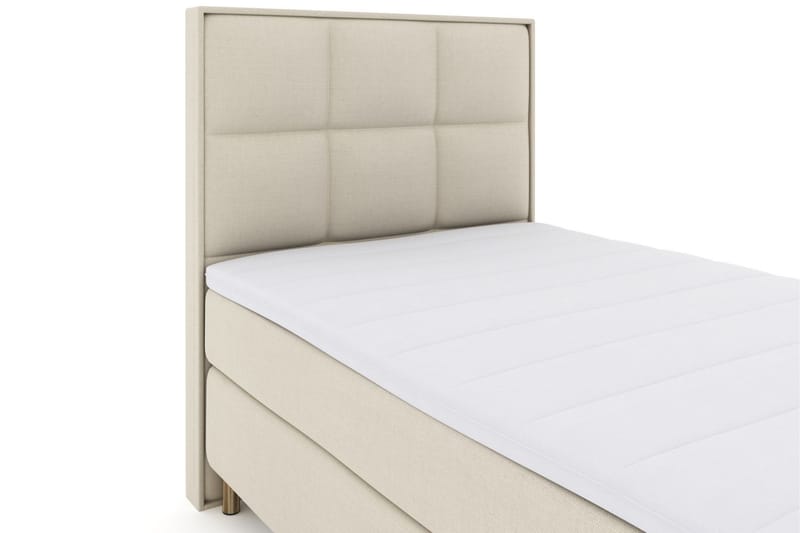 Select No 3 Komplet Sengepakke 120x200 Medium - Beige/Kobber - Møbler - Senge - Komplet sengepakke