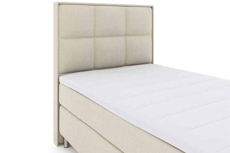 Select No 3 Komplet Sengepakke 120x200 Medium - Beige/Metal - Møbler - Senge - Kontinentalsenge