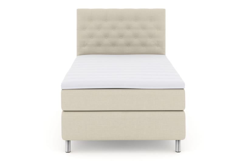 Select No 3 Komplet Sengepakke 120x200 Medium - Beige/Metal - Møbler - Senge - Komplet sengepakke