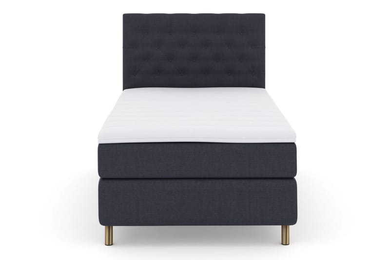 Select No 3 Komplet Sengepakke 120x200 Medium - Blå/Kobber - Møbler - Senge - Komplet sengepakke