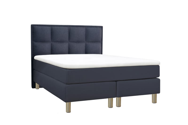 Select No 3 Komplet Sengepakke 120x200 Medium - Blå/Kobber - Møbler - Senge - Komplet sengepakke