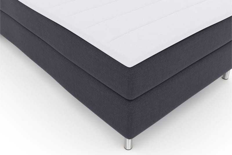 Select No 3 Komplet Sengepakke 120x200 Medium - Blå/Metal - Møbler - Senge - Kontinentalsenge