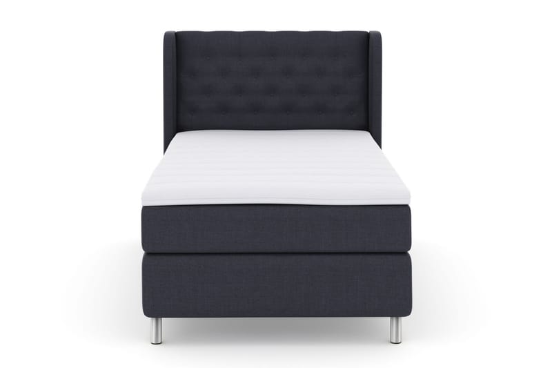 Select No 3 Komplet Sengepakke 120x200 Medium - Blå/Metal - Møbler - Senge - Komplet sengepakke