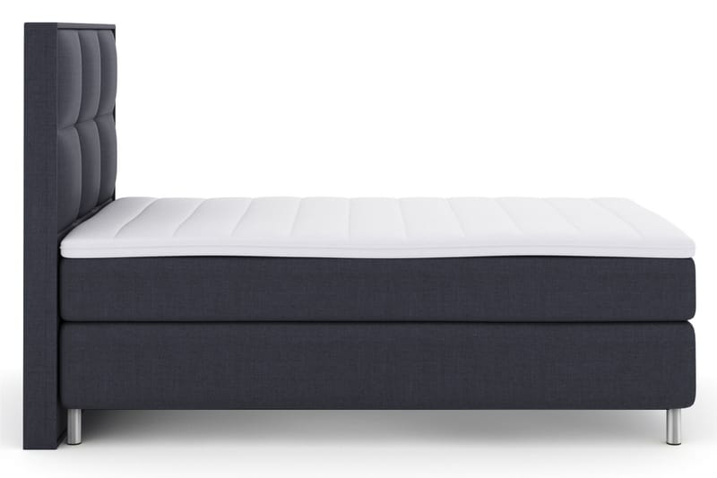 Select No 3 Komplet Sengepakke 120x200 Medium - Blå/Metal - Møbler - Senge - Kontinentalsenge