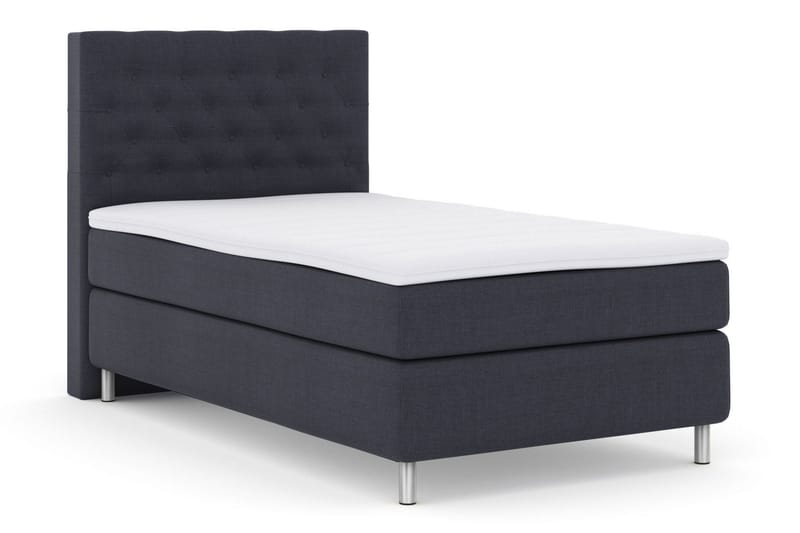 Select No 3 Komplet Sengepakke 120x200 Medium - Blå/Metal - Møbler - Senge - Kontinentalsenge