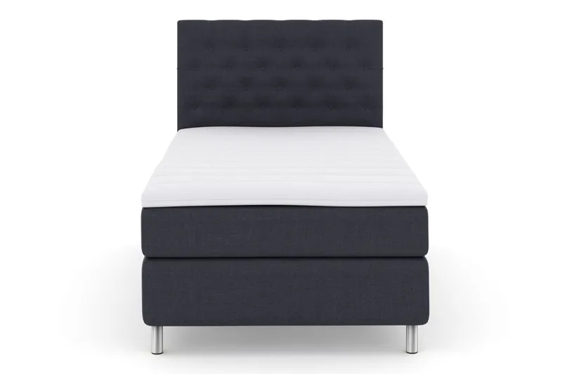 Select No 3 Komplet Sengepakke 120x200 Medium - Blå/Metal - Møbler - Senge - Kontinentalsenge