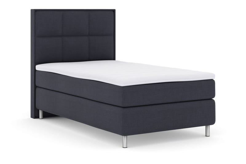 Select No 3 Komplet Sengepakke 120x200 Medium - Blå/Metal - Møbler - Senge - Kontinentalsenge