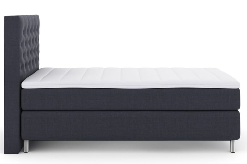 Select No 3 Komplet Sengepakke 120x200 Medium - Blå/Metal - Møbler - Senge - Kontinentalsenge