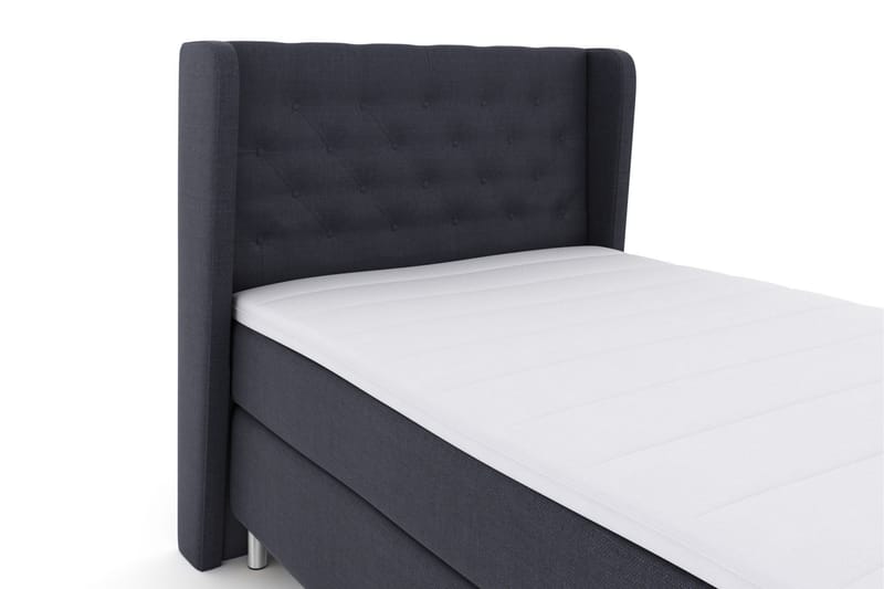 Select No 3 Komplet Sengepakke 120x200 Medium - Blå/Metal - Møbler - Senge - Komplet sengepakke