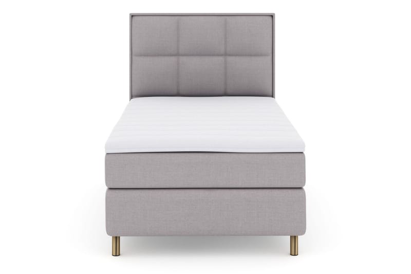 Select No 3 Komplet Sengepakke 120x200 Medium, Lysegrå/Kobber