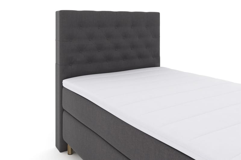 Select No 3 Komplet Sengepakke 120x200 Medium - Mørkegrå/Kobber - Møbler - Senge - Komplet sengepakke