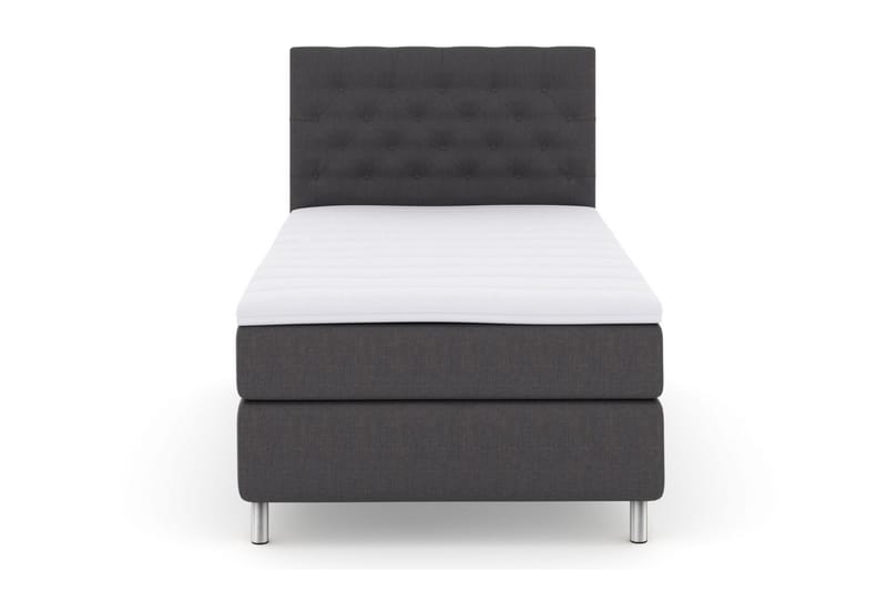 Select No 3 Komplet Sengepakke 120x200 Medium - Mørkegrå/Metal - Møbler - Senge - Kontinentalsenge