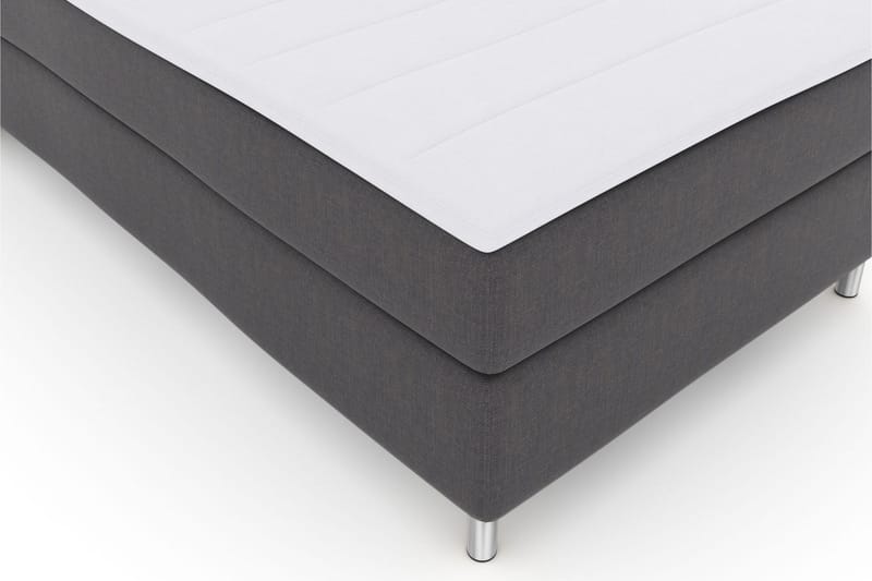 Select No 3 Komplet Sengepakke 120x200 Medium - Mørkegrå/Metal - Møbler - Senge - Kontinentalsenge