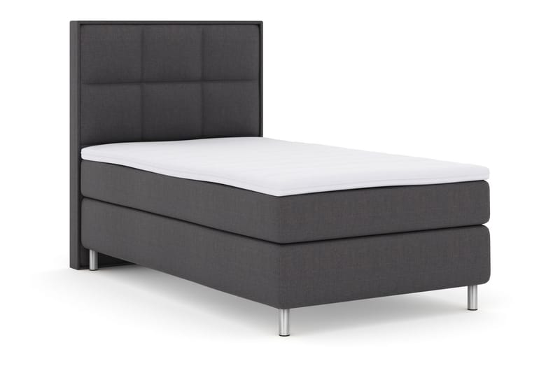Select No 3 Komplet Sengepakke 120x200 Medium - Mørkegrå/Metal - Møbler - Senge - Kontinentalsenge