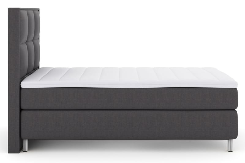 Select No 3 Komplet Sengepakke 120x200 Medium - Mørkegrå/Metal - Komplet sengepakke - Kontinentalsenge