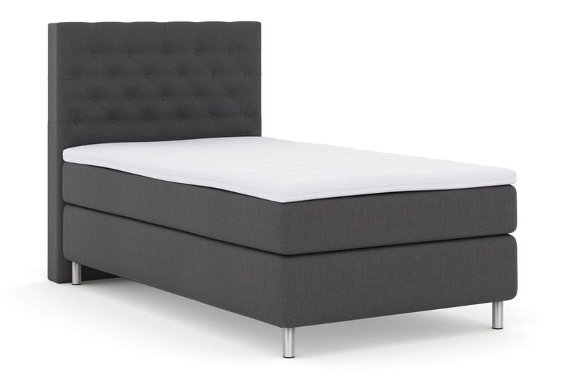 Select No 3 Komplet Sengepakke 120x200 Medium - Mørkegrå/Metal - Møbler - Senge - Kontinentalsenge