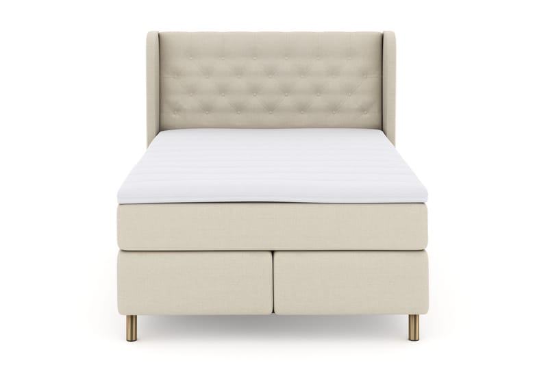 Select No 3 Komplet Sengepakke 140x200 Fast, Beige/Kobber